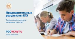 Предварительные результаты ГОСУСЛУГИ
